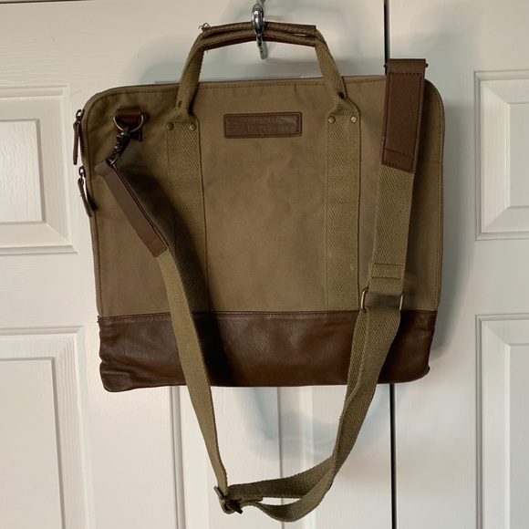 Messenger Bag Crossbody Laptop Work Bag - Picture 1 of 4